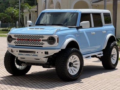 2025 Ford Bronco Outer Banks Retro V6 Hard Top Custom Lifted Vintage
