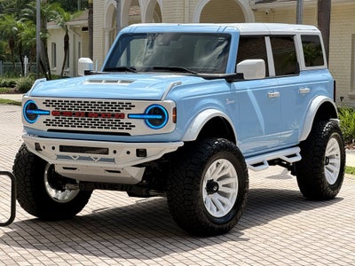 2025 Ford Bronco Outer Banks Retro V6 Hard Top Custom Lifted Vintage