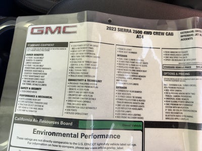 2023 GMC Sierra 2500HD AT4 BDS Custom Lifted Truck