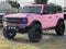 2025 Ford Bronco Matte Pink Hard Top Big Bend Custom Lifted