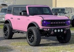 2025 Ford Bronco Matte Pink Hard Top Big Bend Custom Lifted