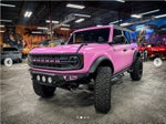 2025 Ford Bronco Pink Big Bend 4x4 Custom Lifted