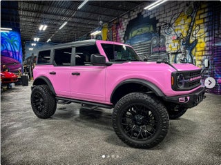 2025 Ford Bronco Pink Big Bend 4x4 Custom Lifted