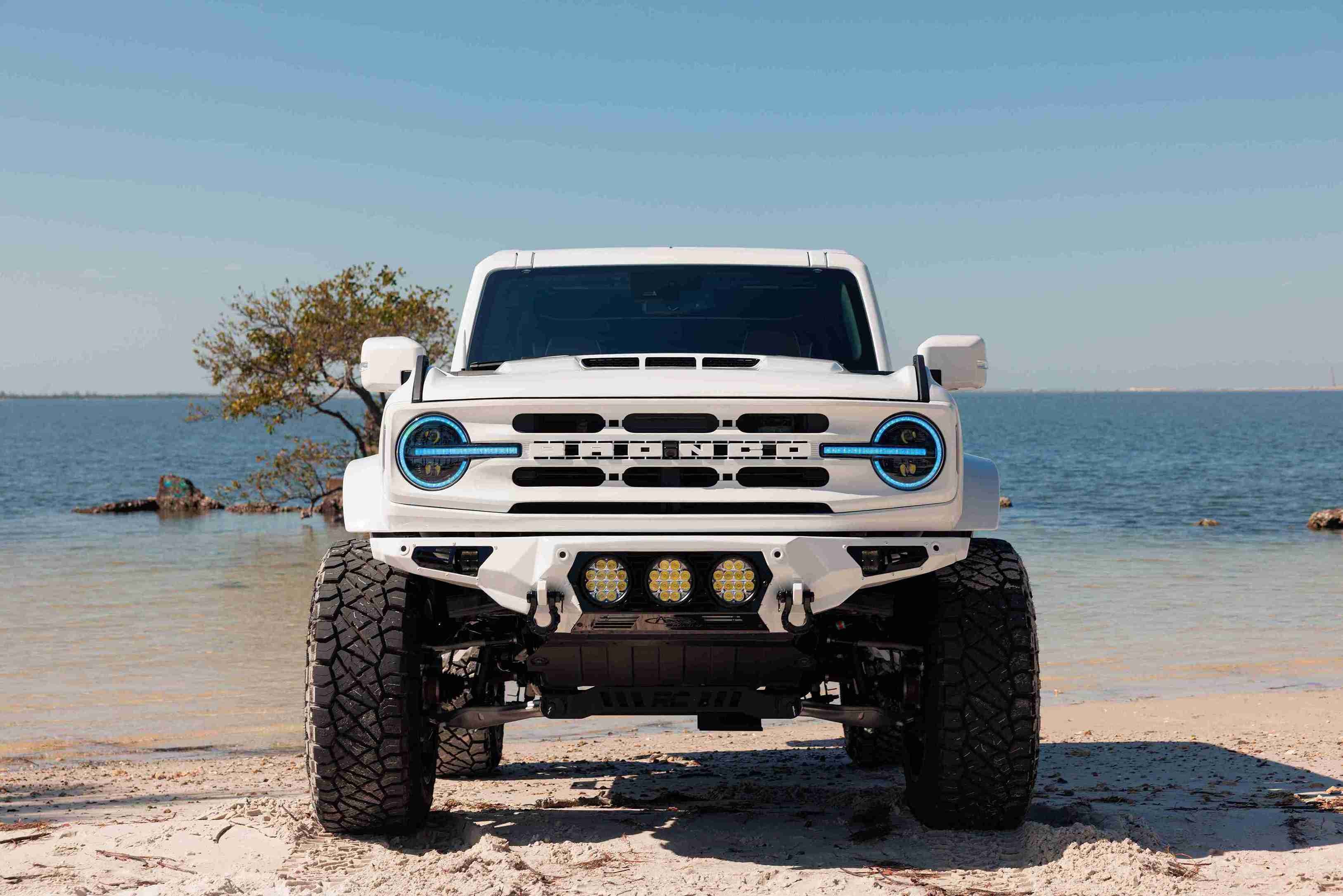 Ford Bronco with aftermarket upgrades