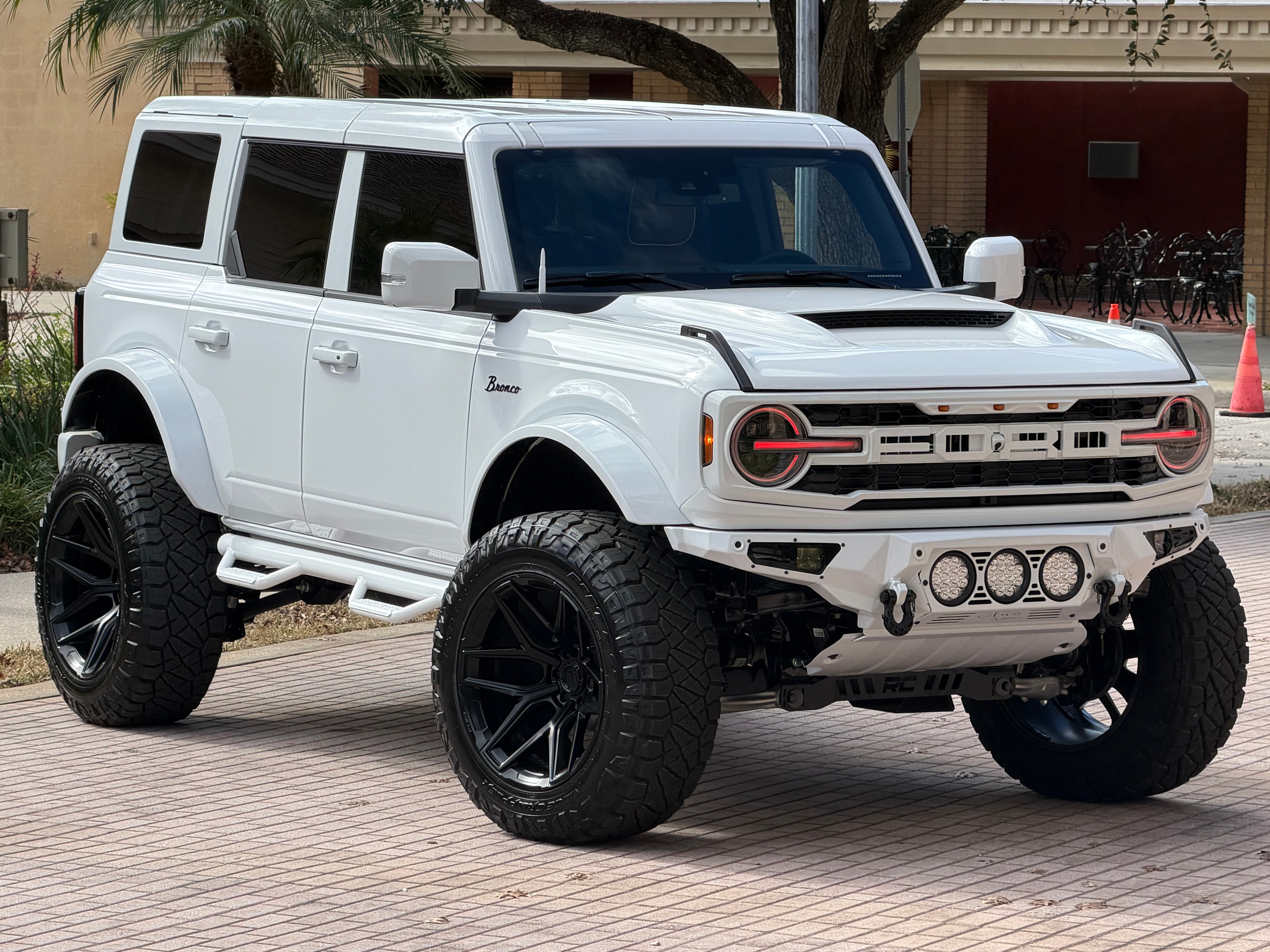 Ford Bronco with aftermarket upgrades